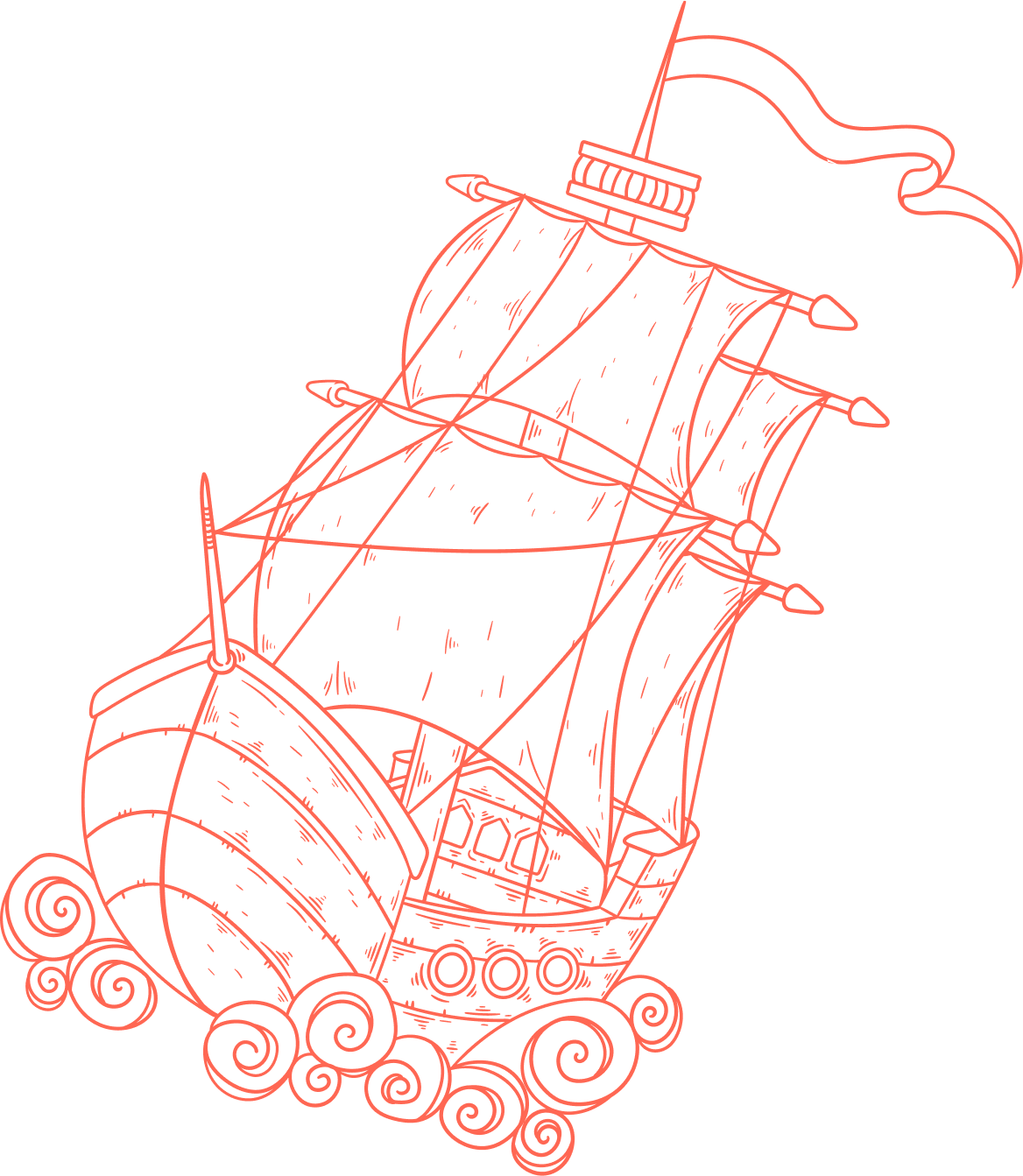 ship illustration